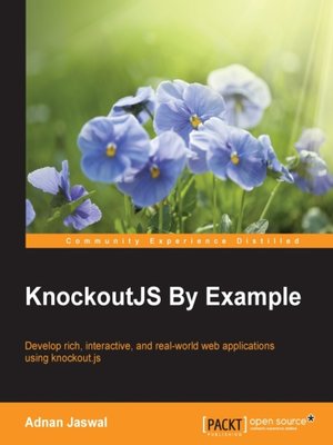 cover image of KnockoutJS by Example